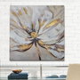 Wallity Cuadro Decorativo Pintura al Óleo Multicolor 70 x 70 cm